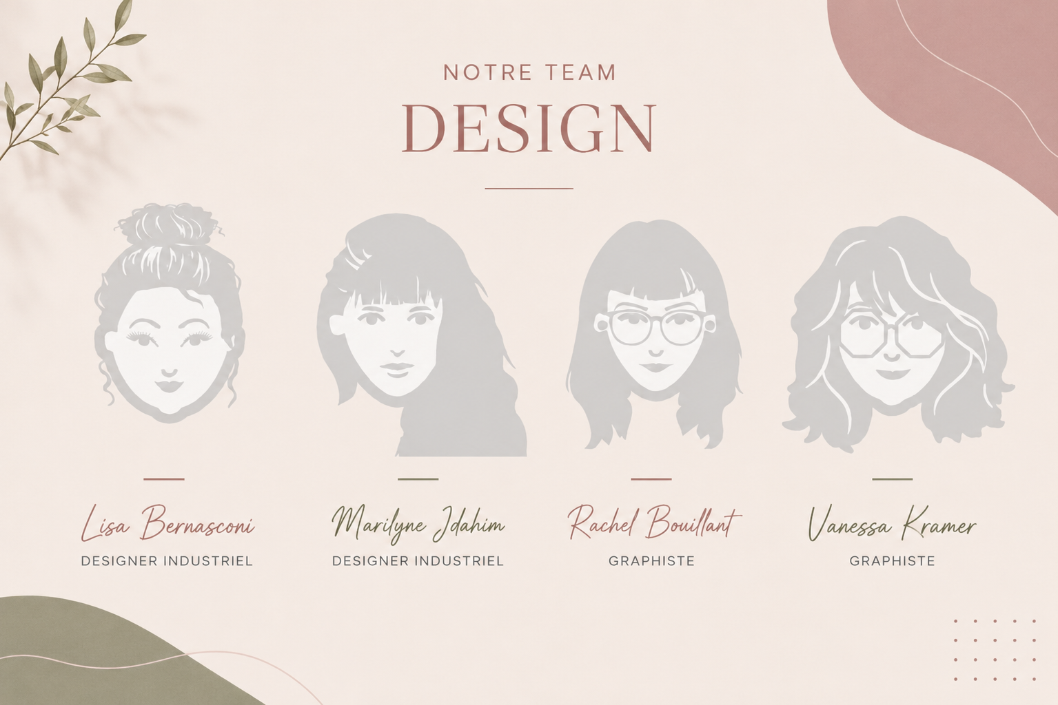 Dans les coulisses de notre team design